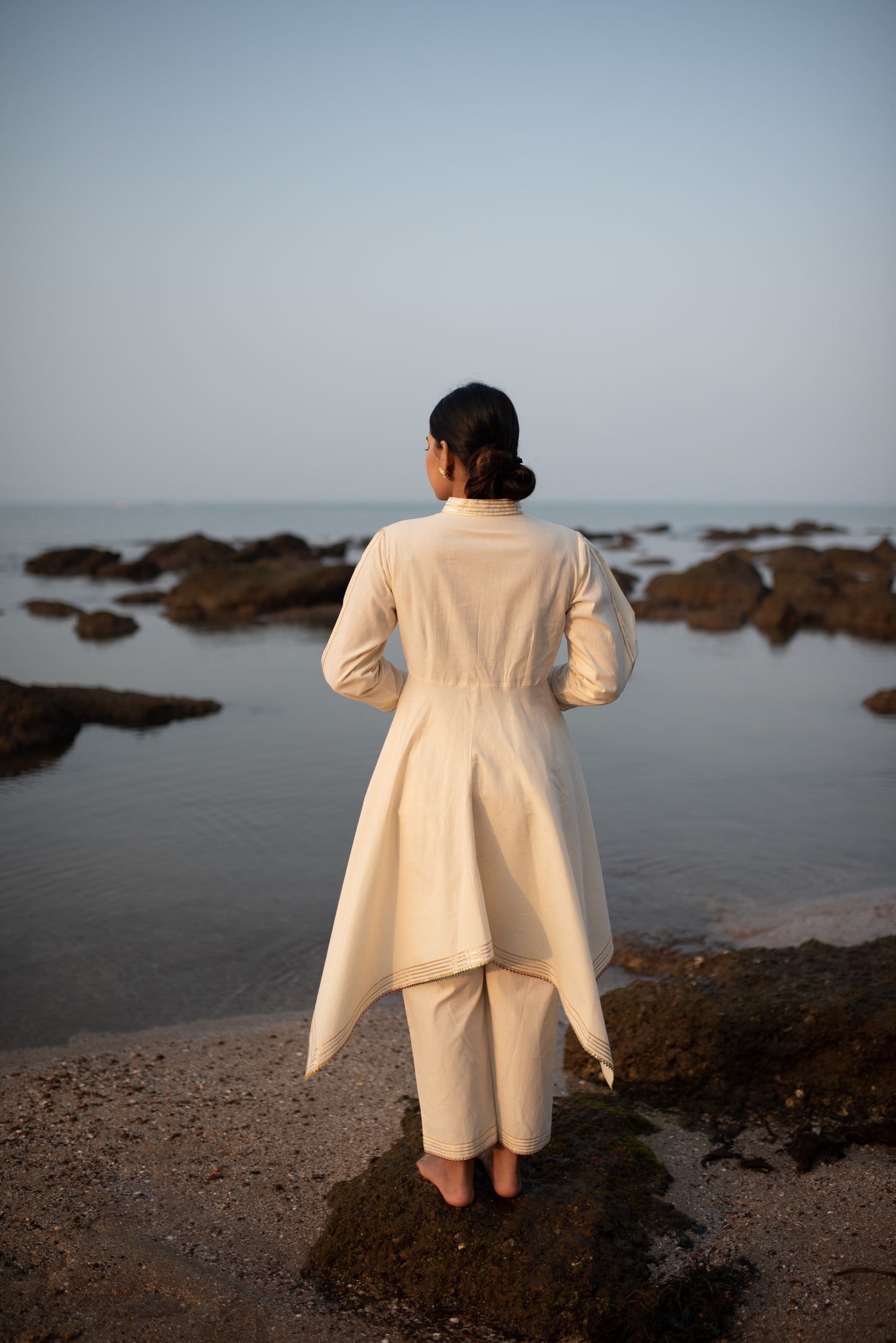Saira Ivory Kurta Set