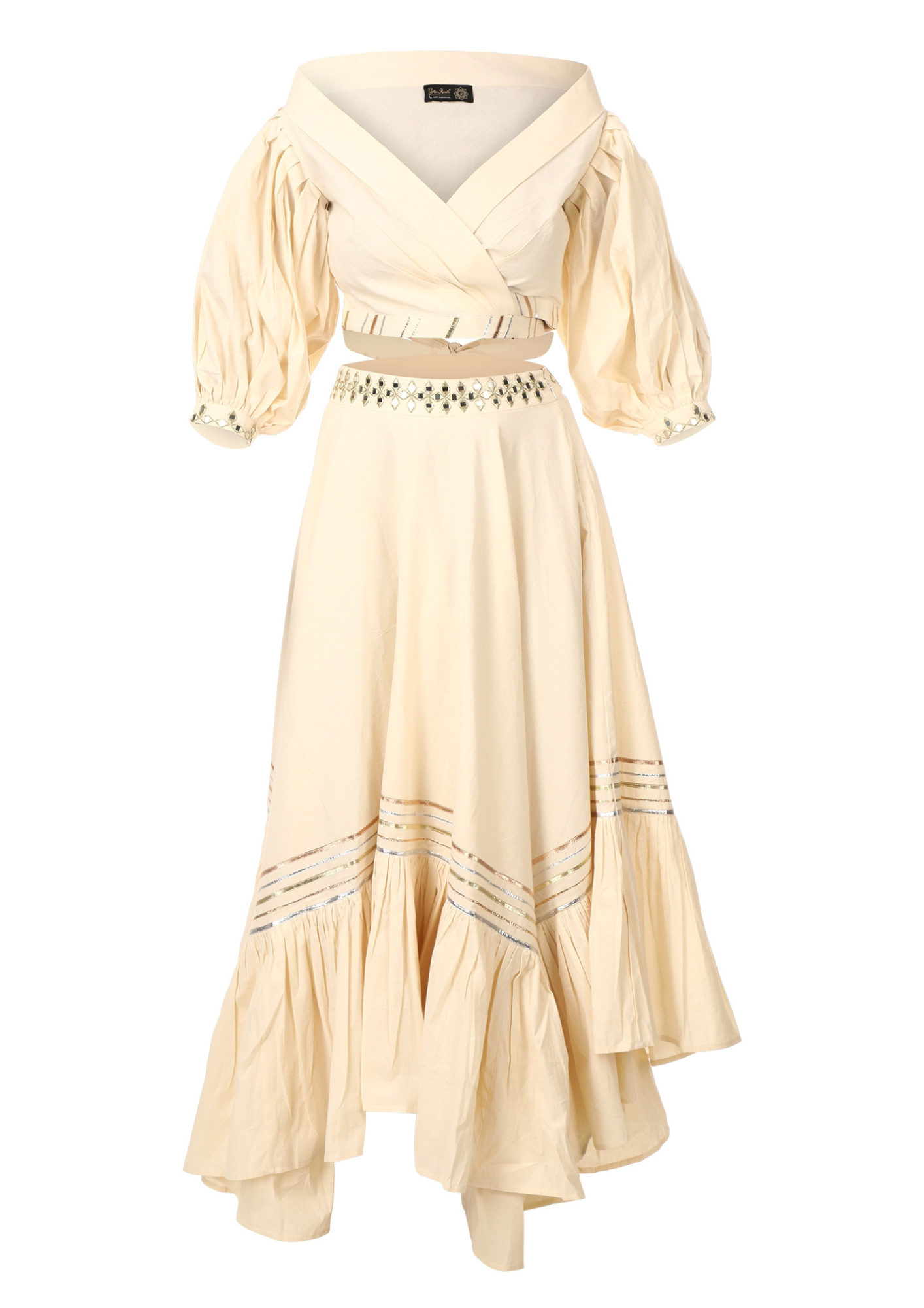 Ethereal Ivory Lehenga Set