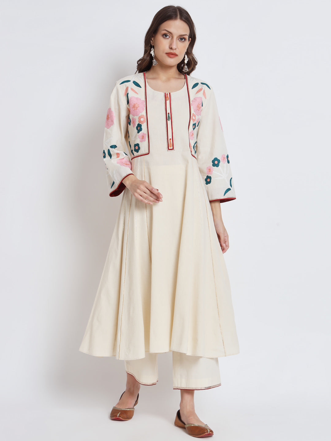 White Organic Cotton kurta Set
