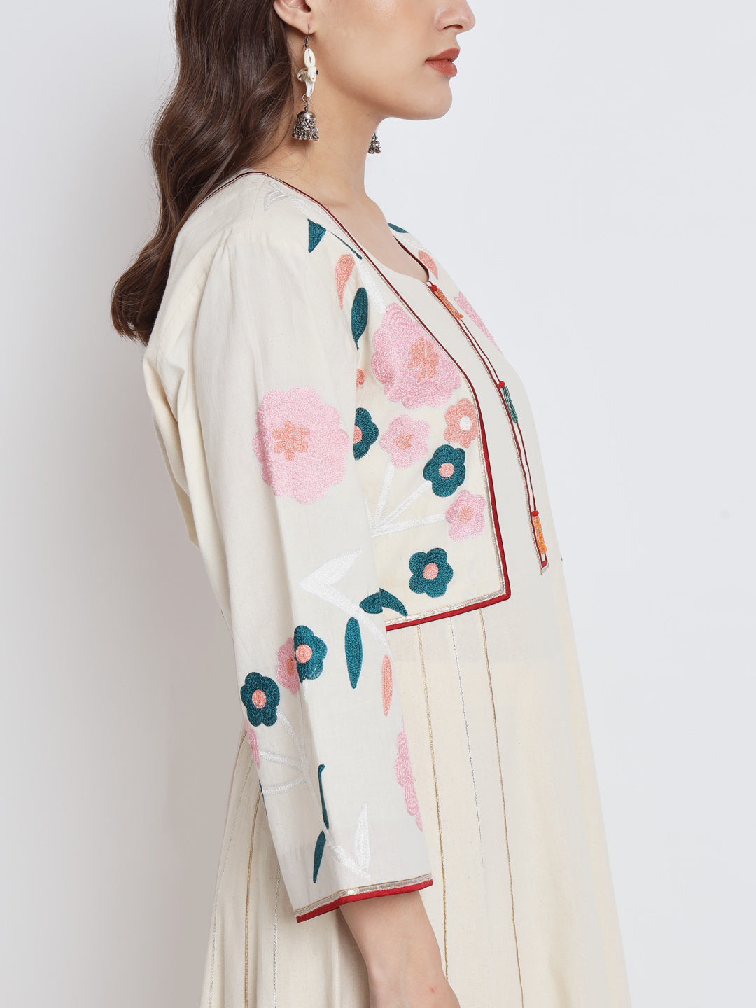 White Organic Cotton kurta Set