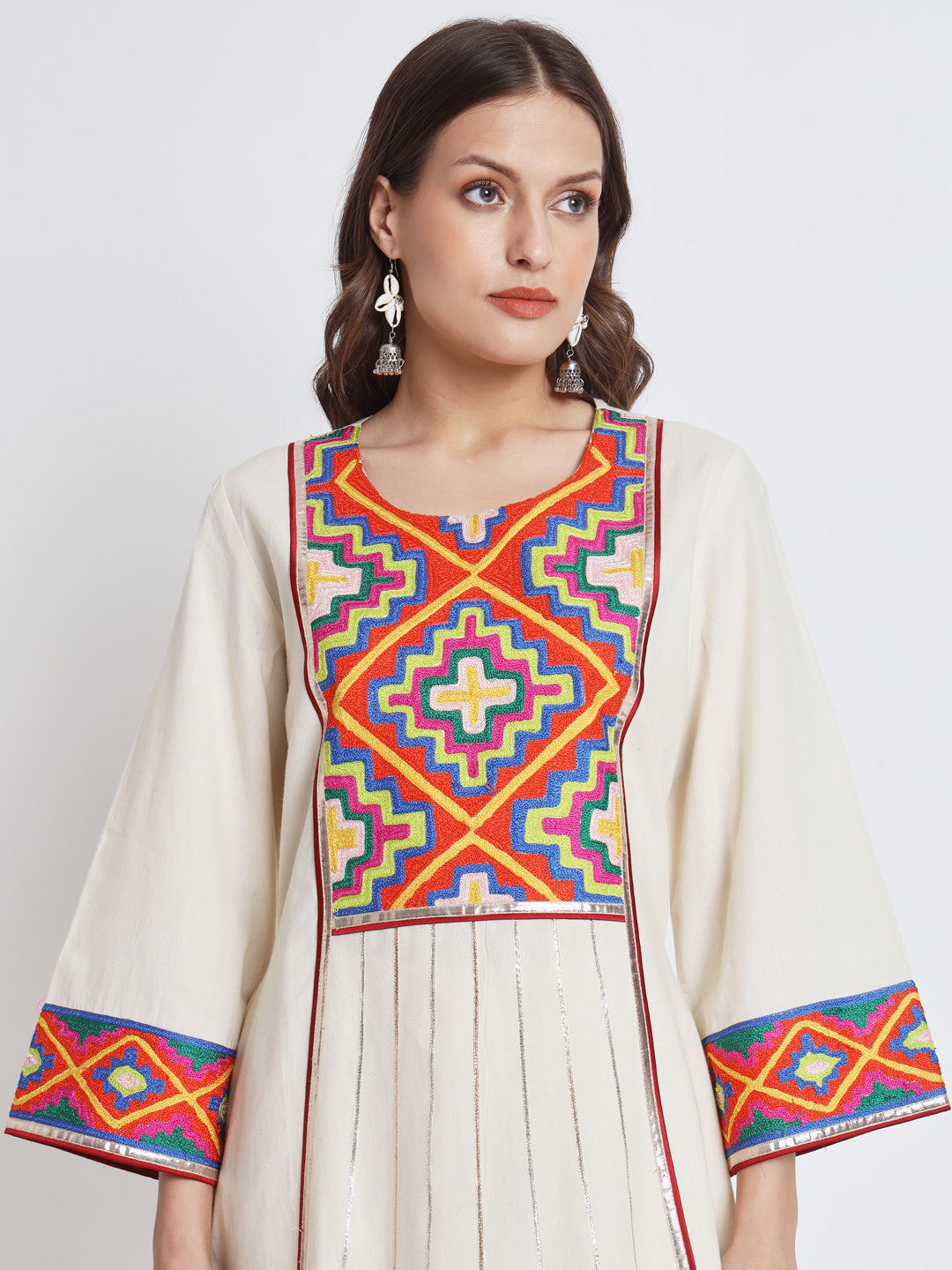 White Organic Cotton Kurta Set
