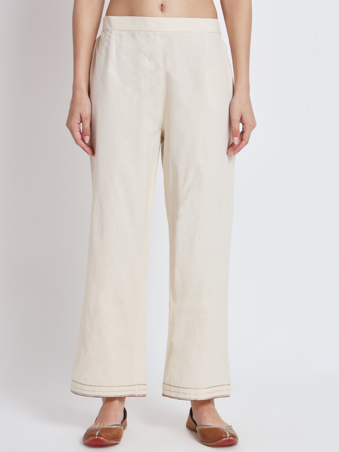 White Organic Cotton Kurta Set