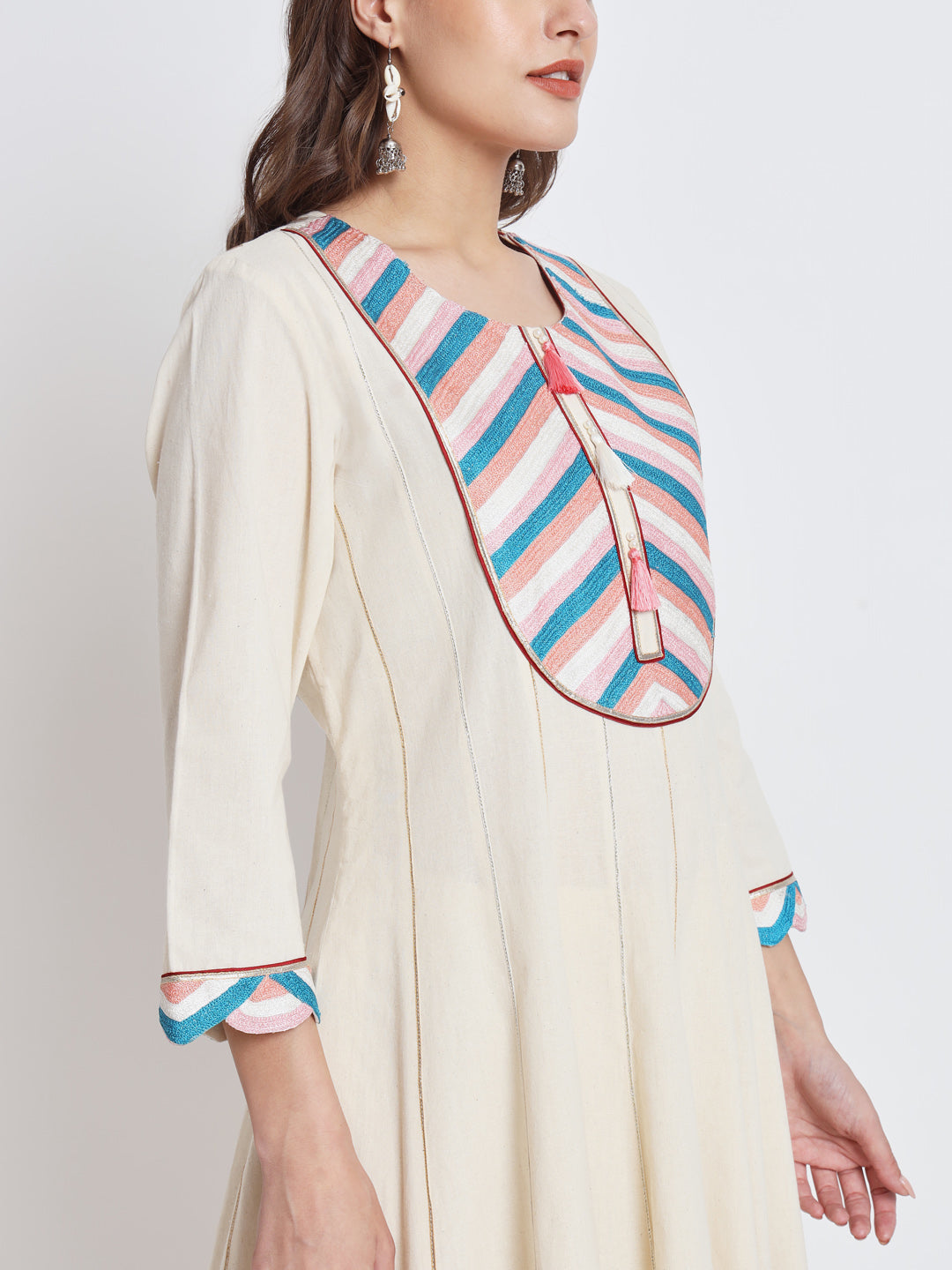 White Organic Cotton Kurta Set