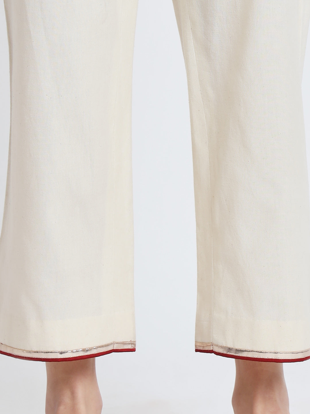 White Organic Cotton Kurta Set