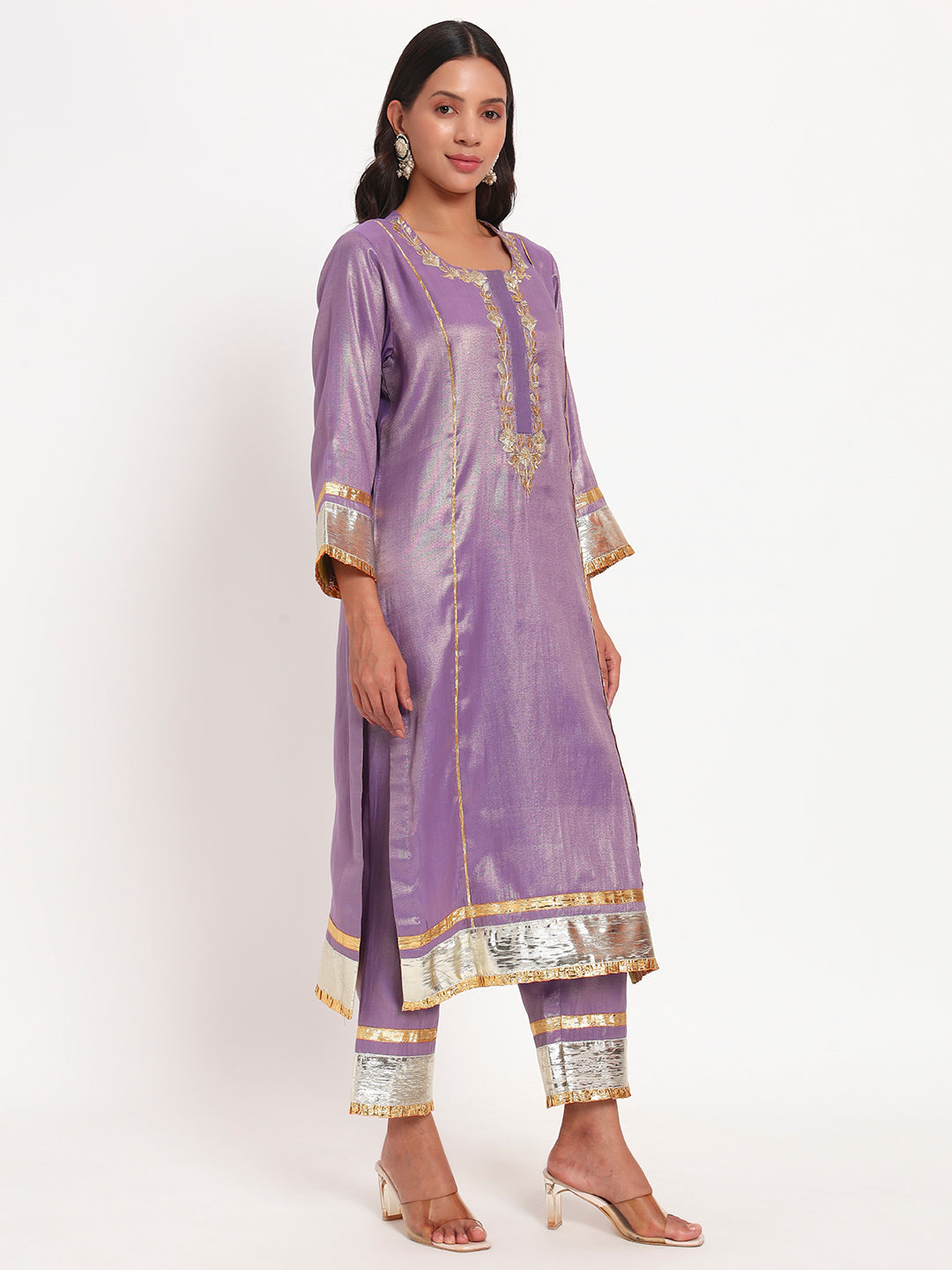 Lavender Dusk Tissue Suit Set