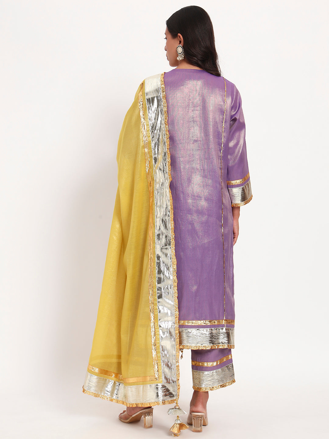 Lavender Dusk Tissue Suit Set