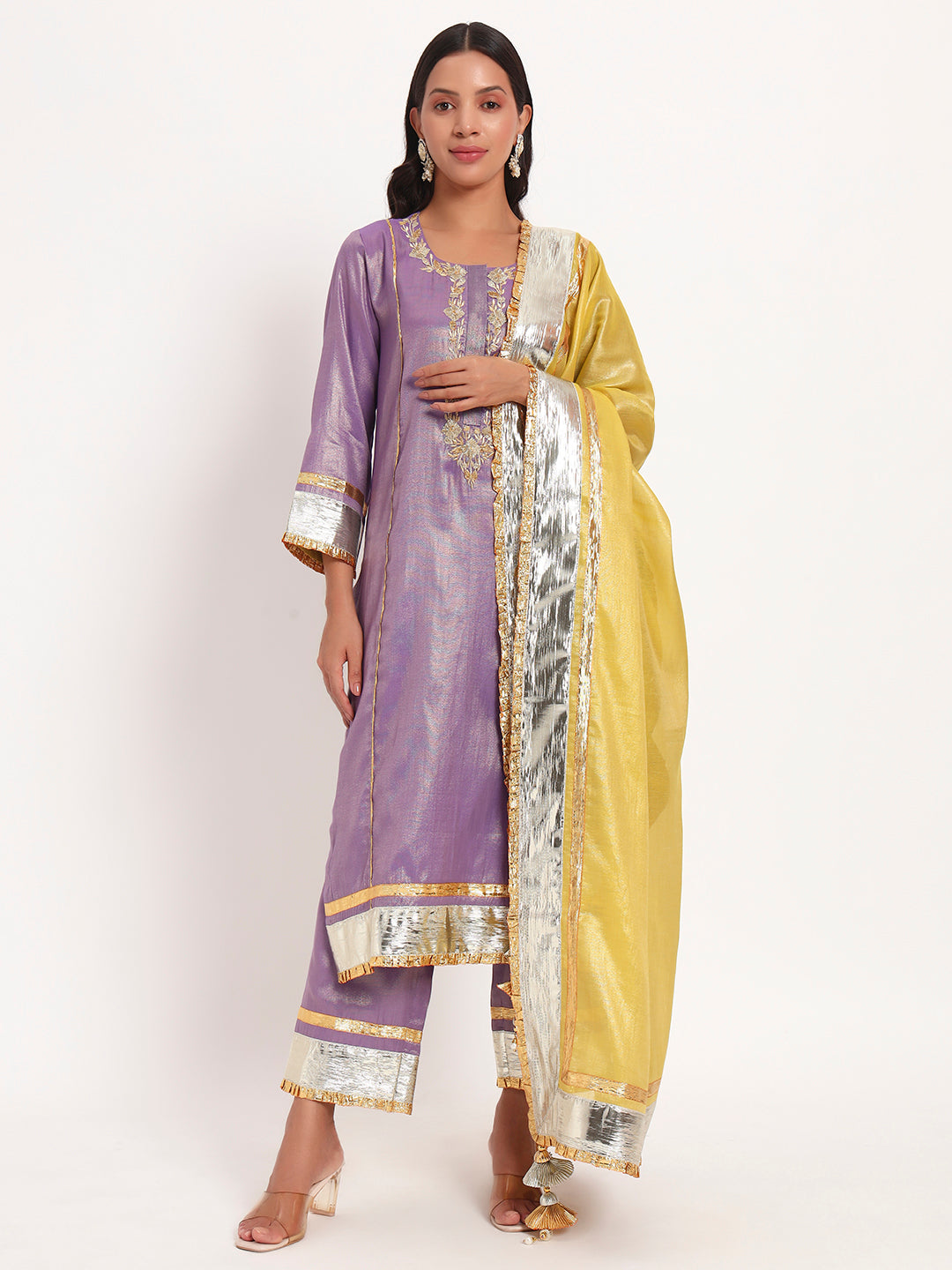 Lavender Dusk Tissue Suit Set