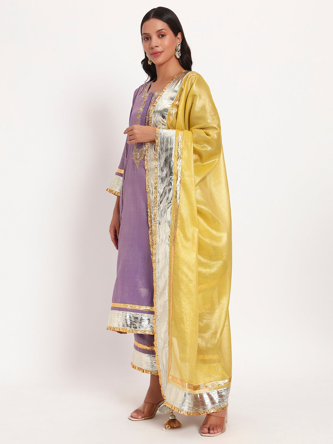 Lavender Dusk Tissue Suit Set