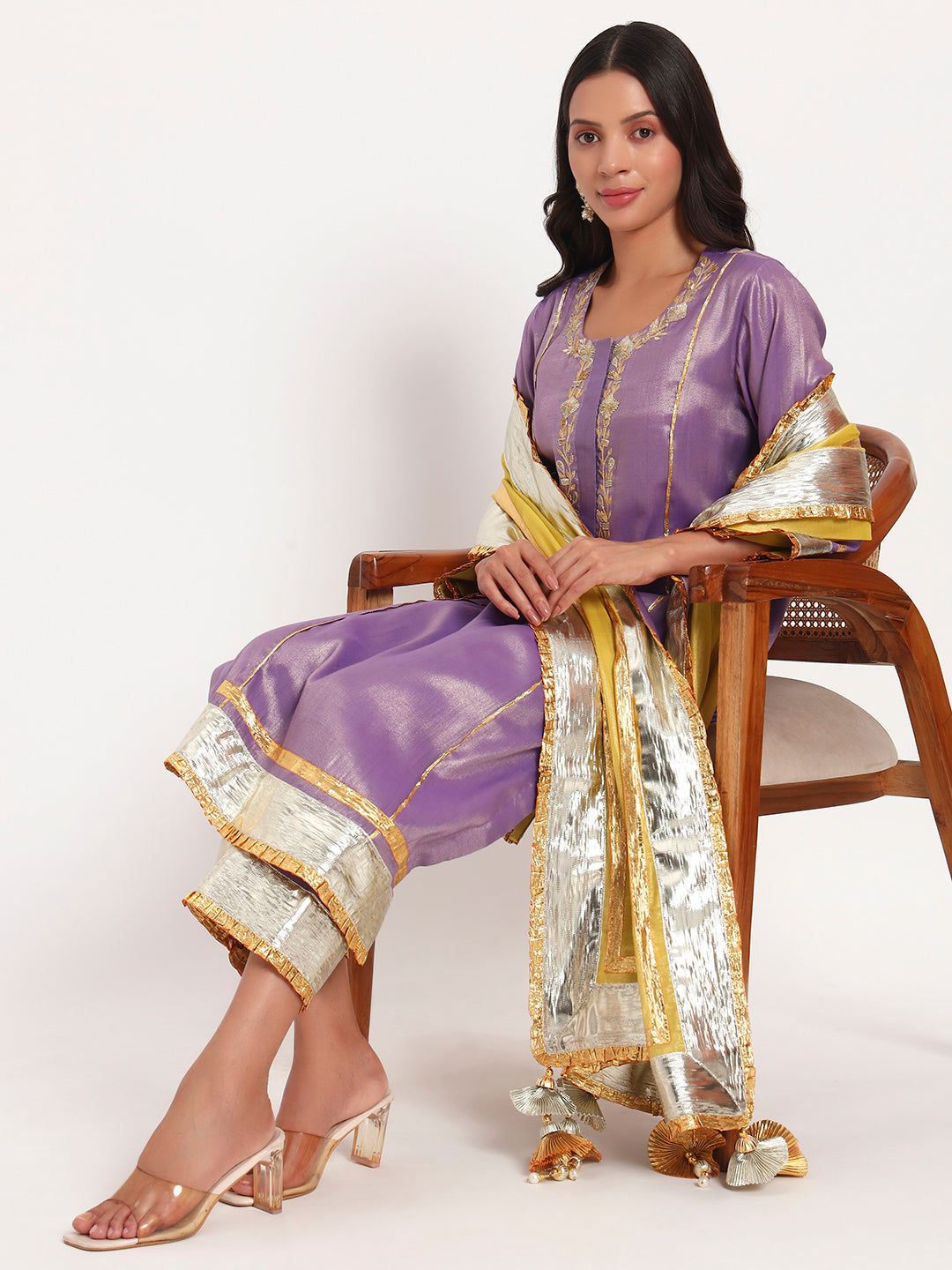 Lavender Dusk Tissue Suit Set