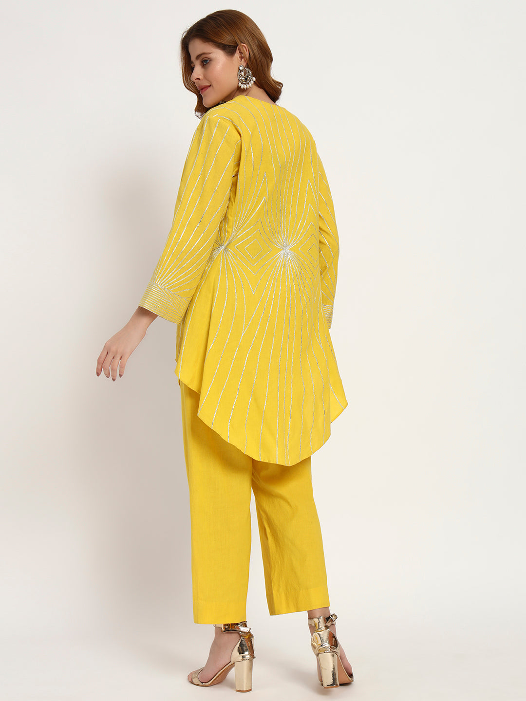 Marigold Sunburst Organic-Cotton Co-ord Set