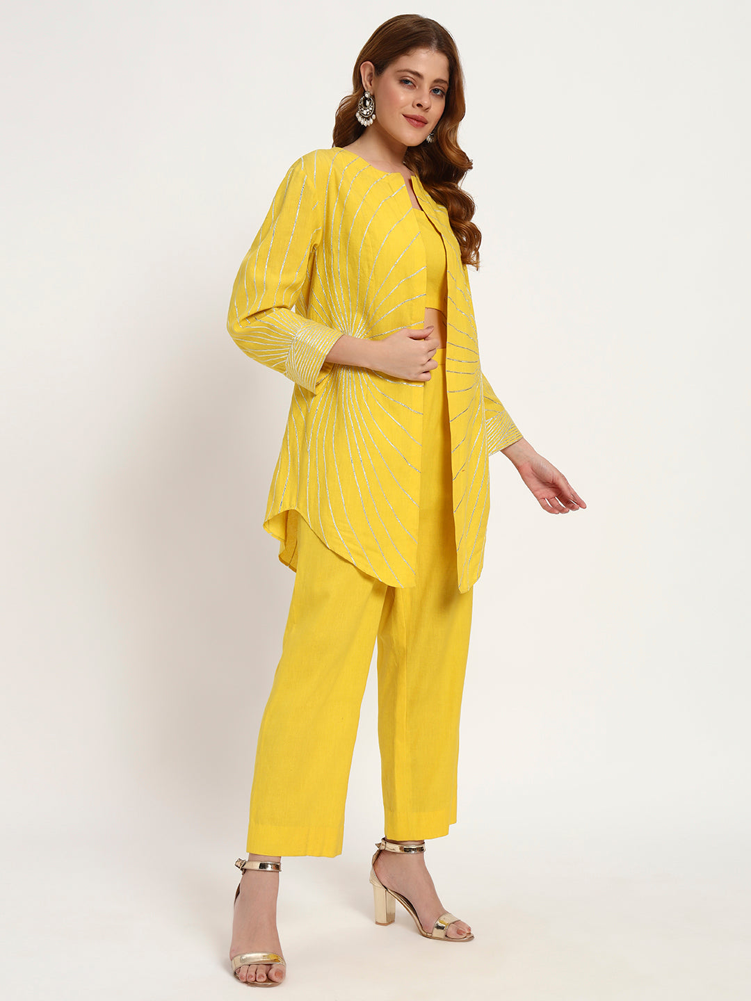 Marigold Sunburst Organic-Cotton Co-ord Set