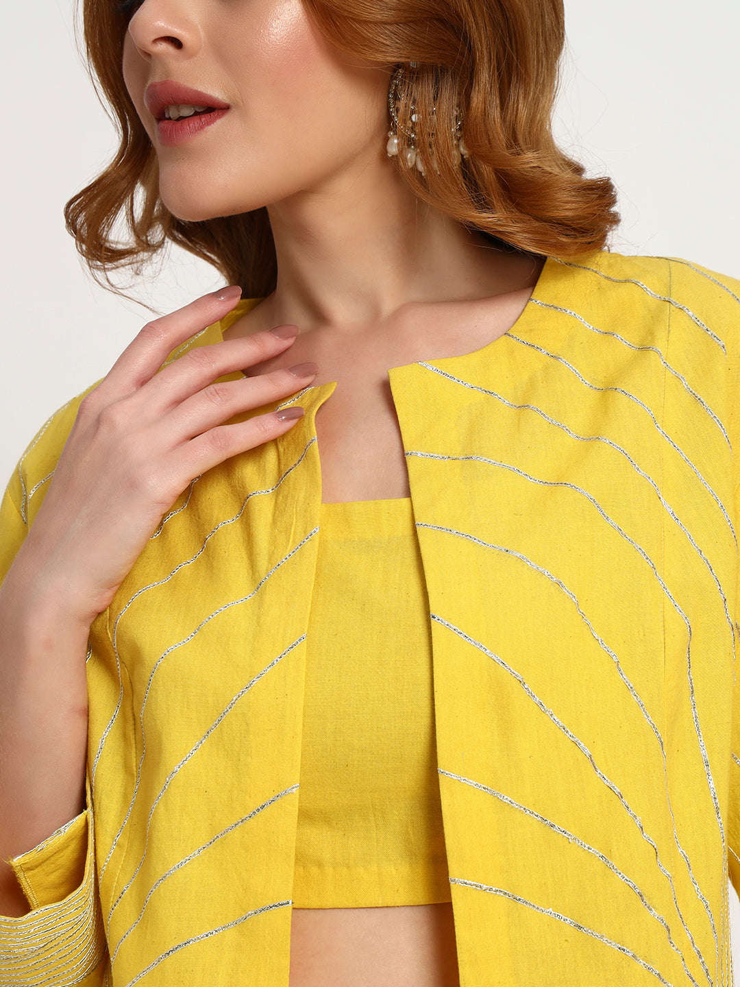 Marigold Sunburst Organic-Cotton Co-ord Set