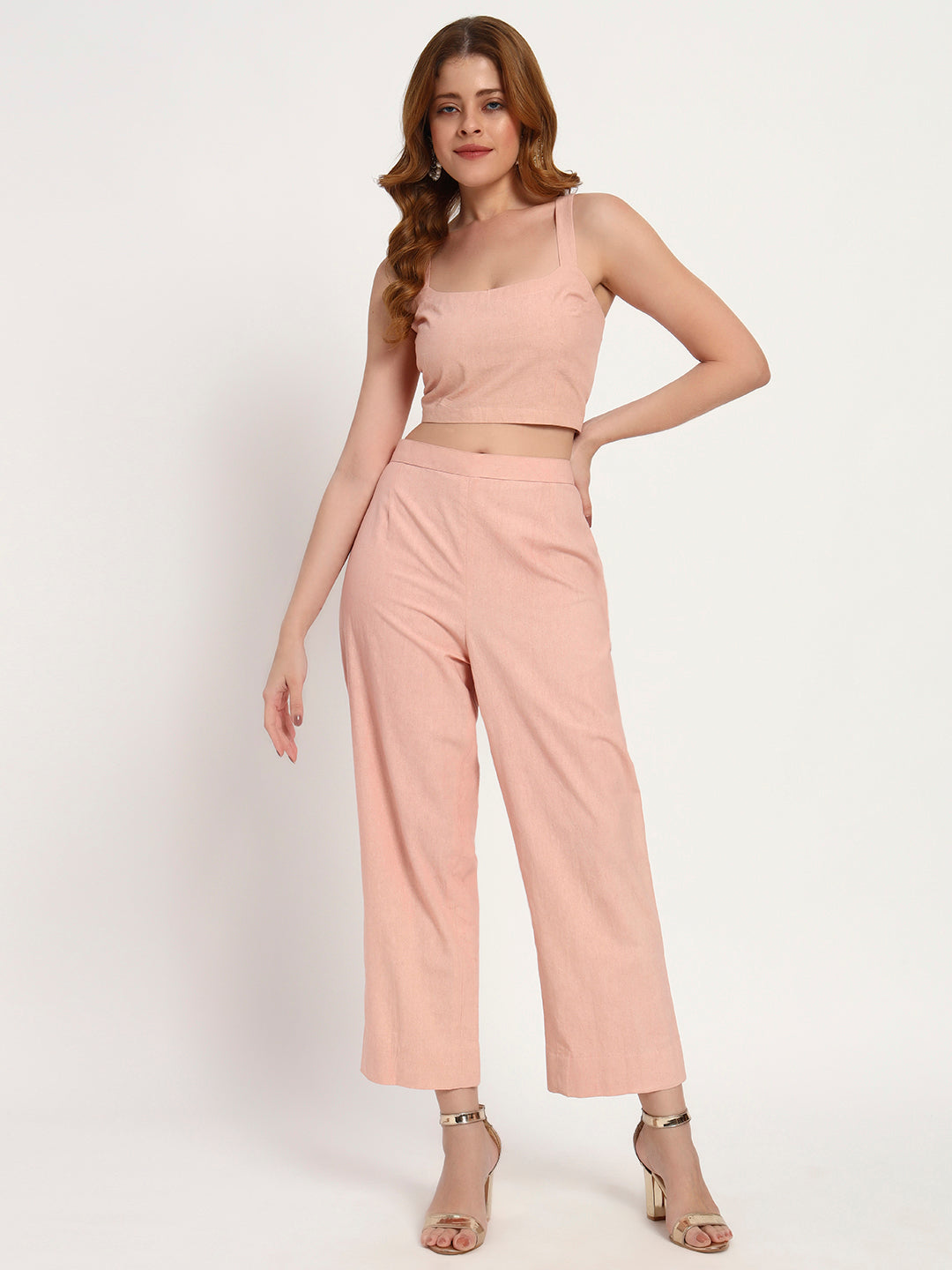 Blush Sunburst Organic-Cotton Co-ord Set