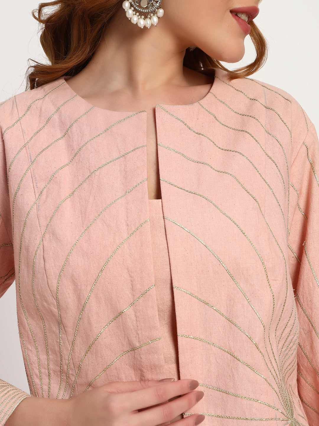 Blush Sunburst Organic-Cotton Co-ord Set