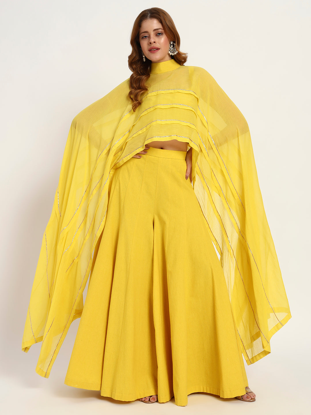 Marigold Organic-Cotton Cape Set