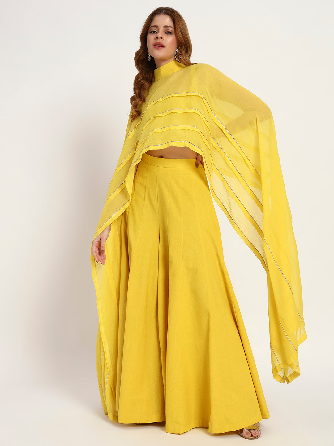 Marigold Organic-Cotton Cape Set