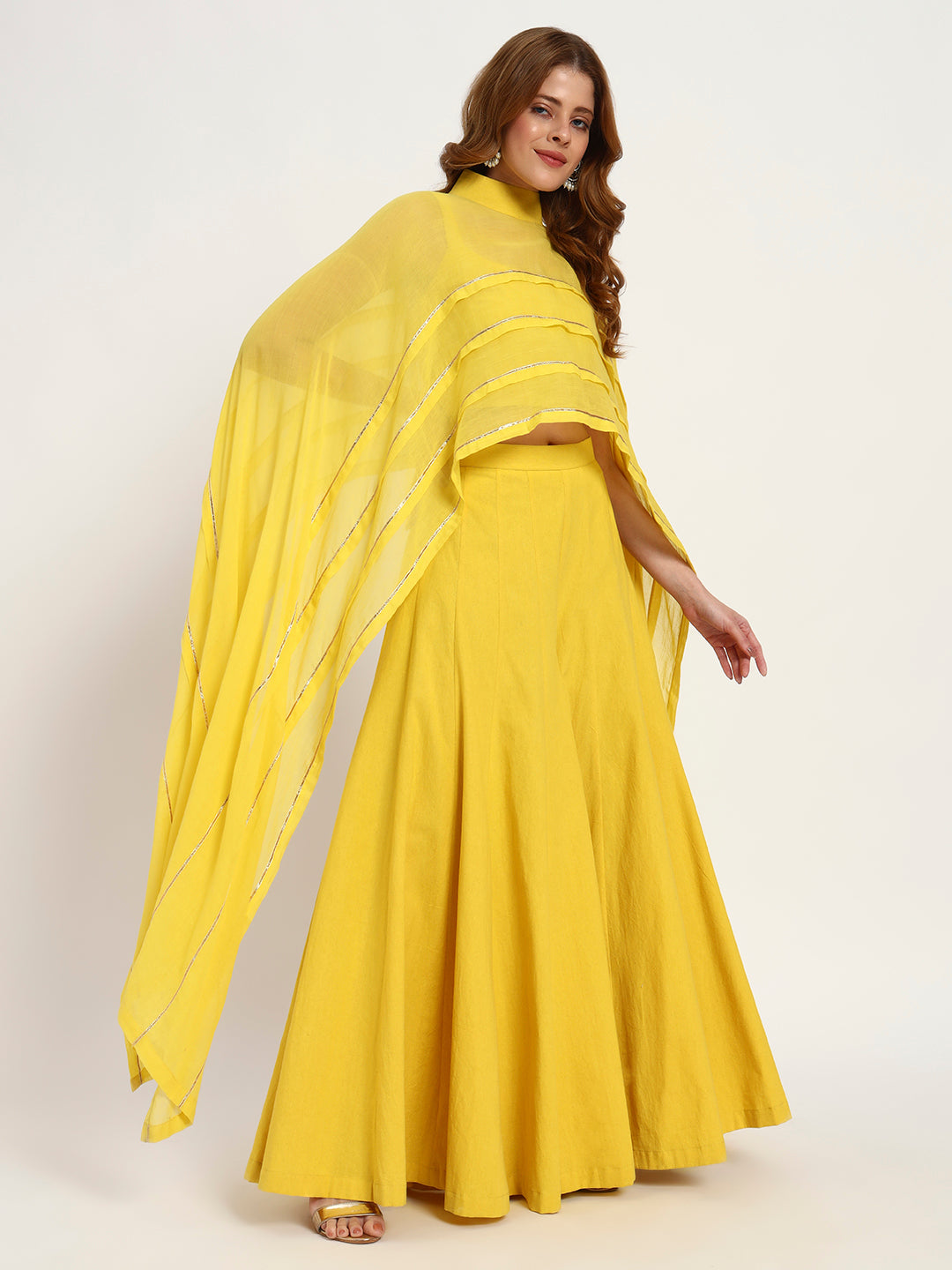 Marigold Organic-Cotton Cape Set