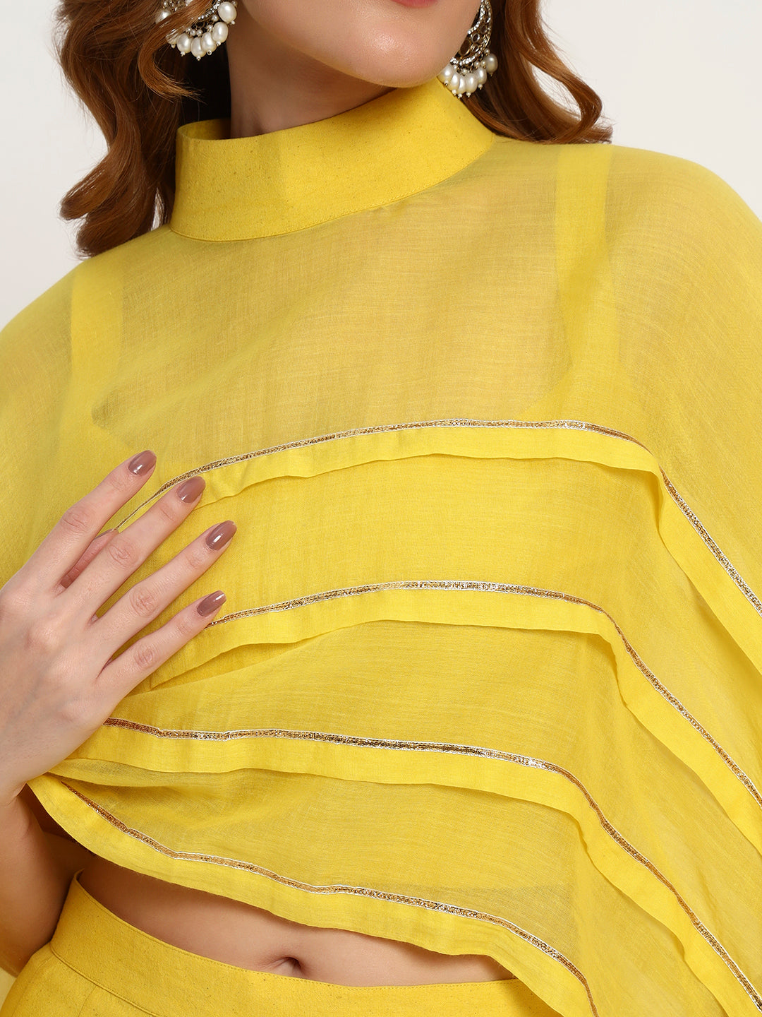 Marigold Organic-Cotton Cape Set