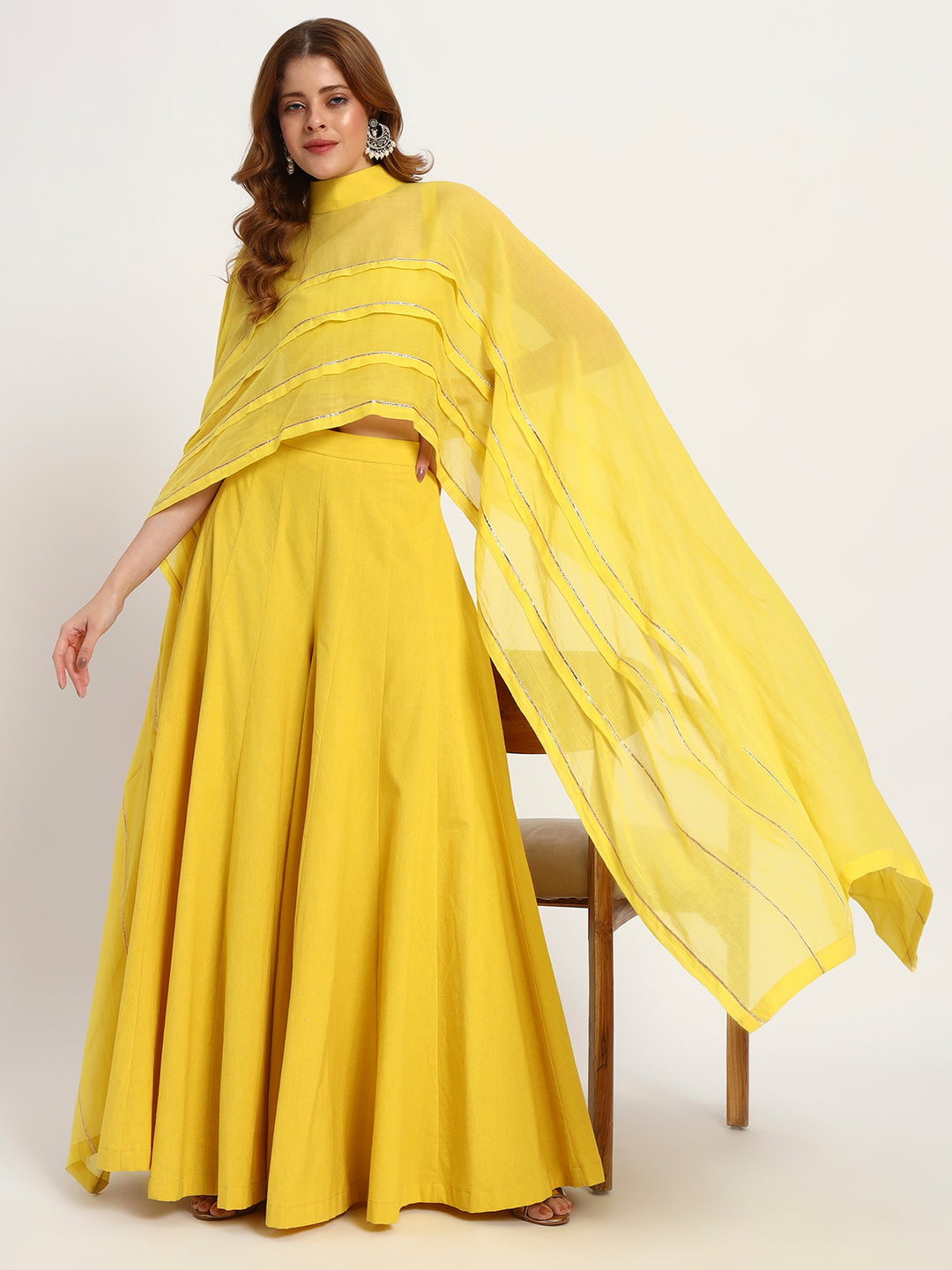 Marigold Organic-Cotton Cape Set