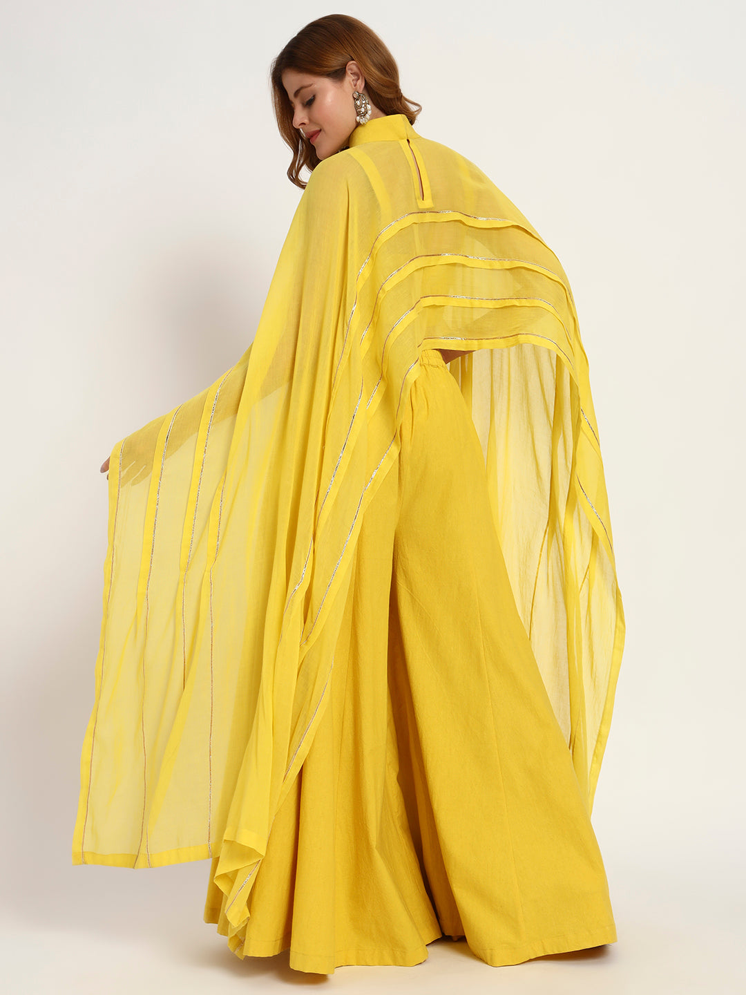 Marigold Organic-Cotton Cape Set