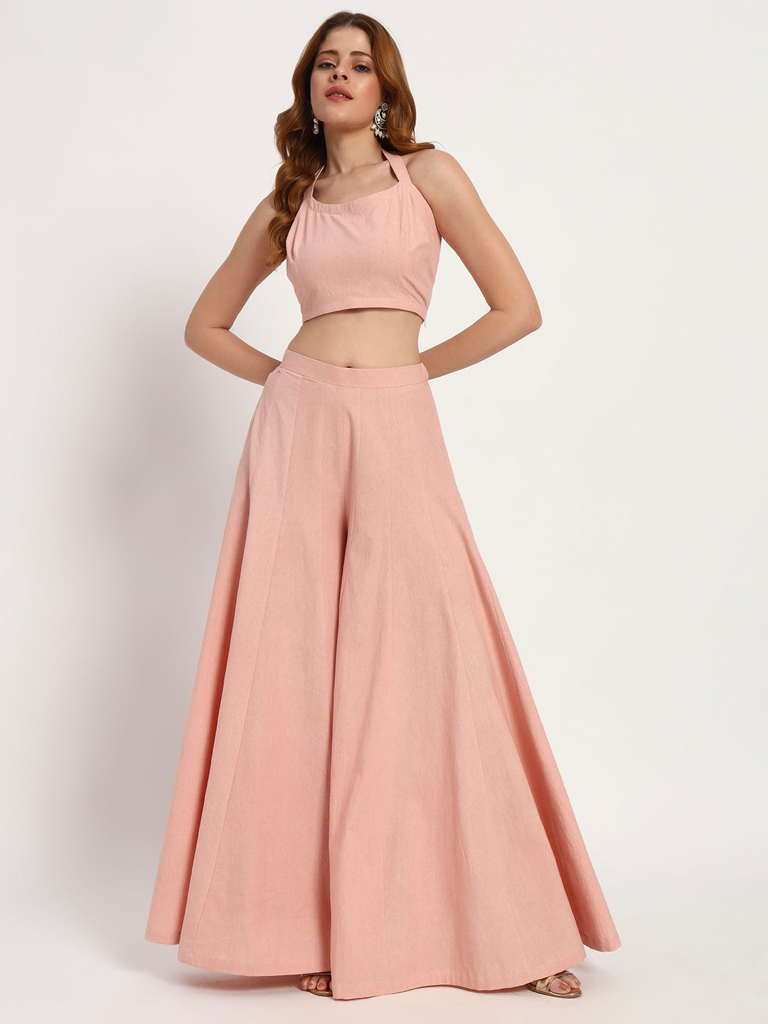 Blush Organic-Cotton Cape Set