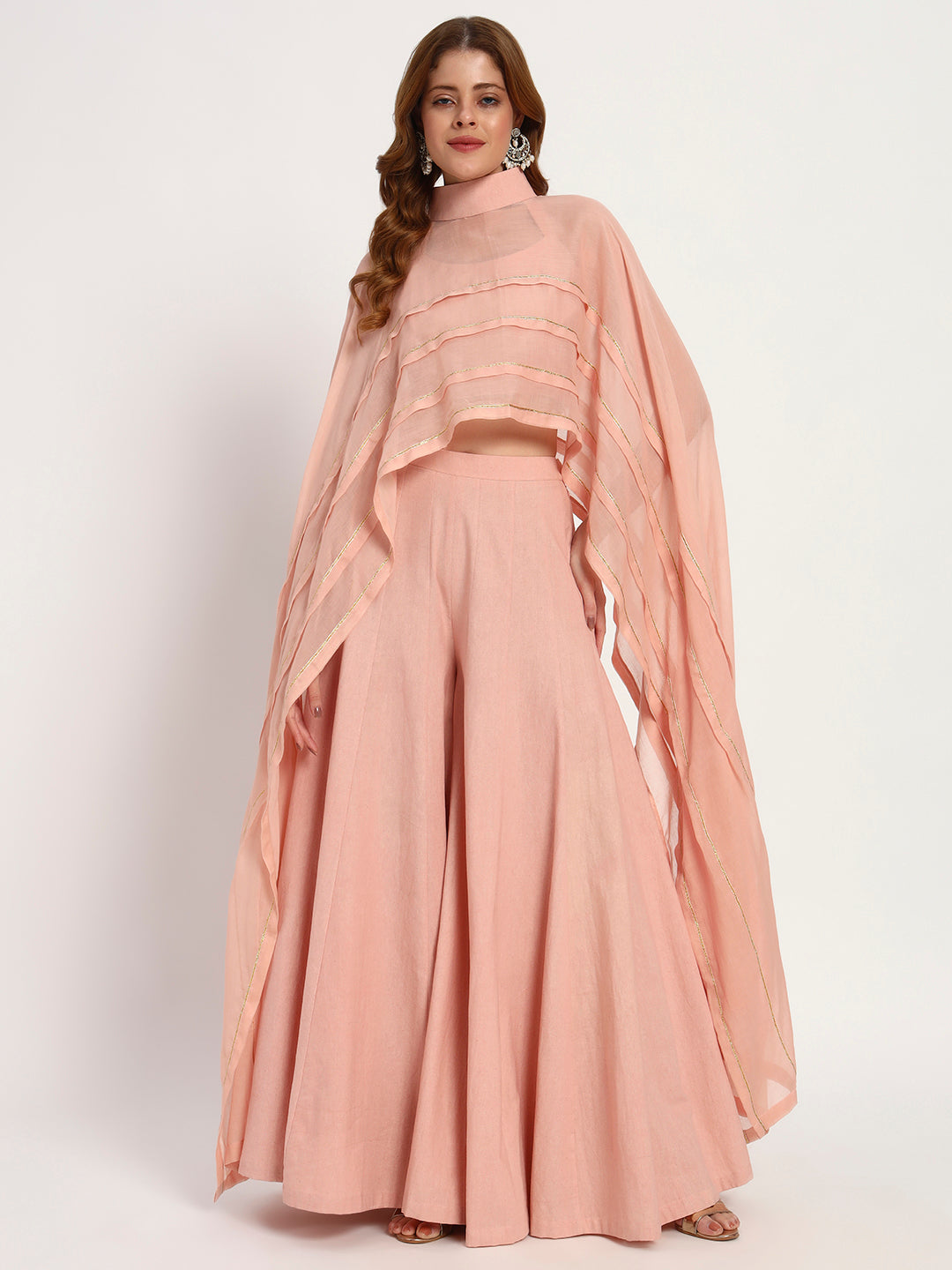 Blush Organic-Cotton Cape Set