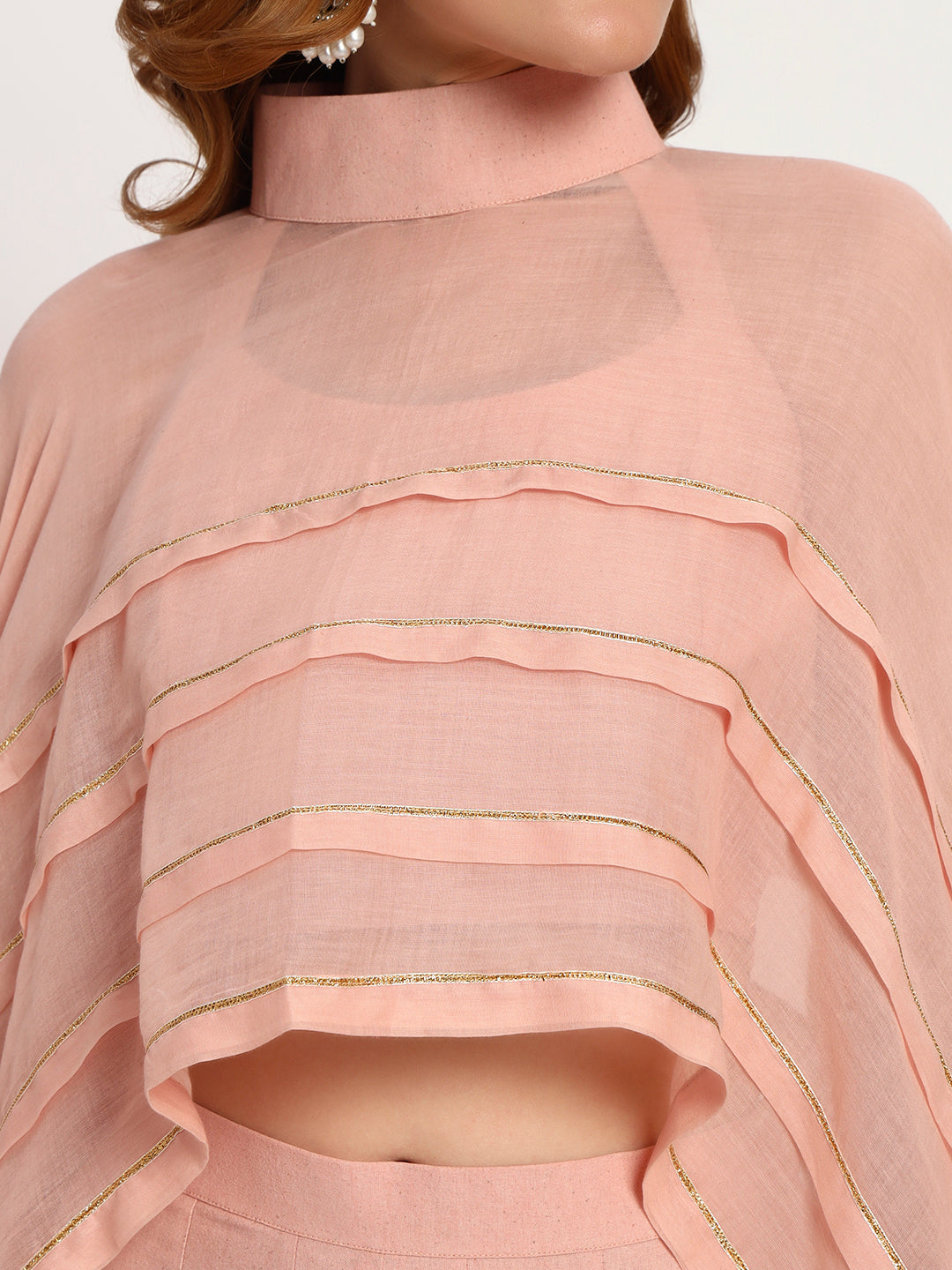 Blush Organic-Cotton Cape Set