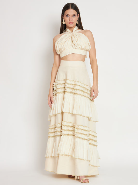 Ivory Whirl Co-ord Set