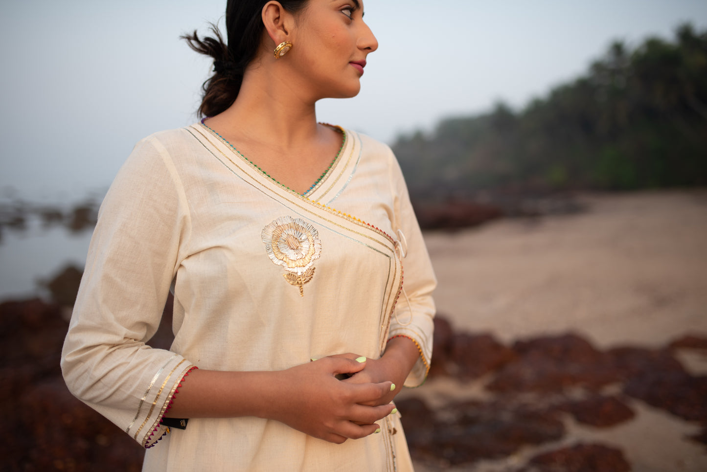 Noor Ivory Kurta Set