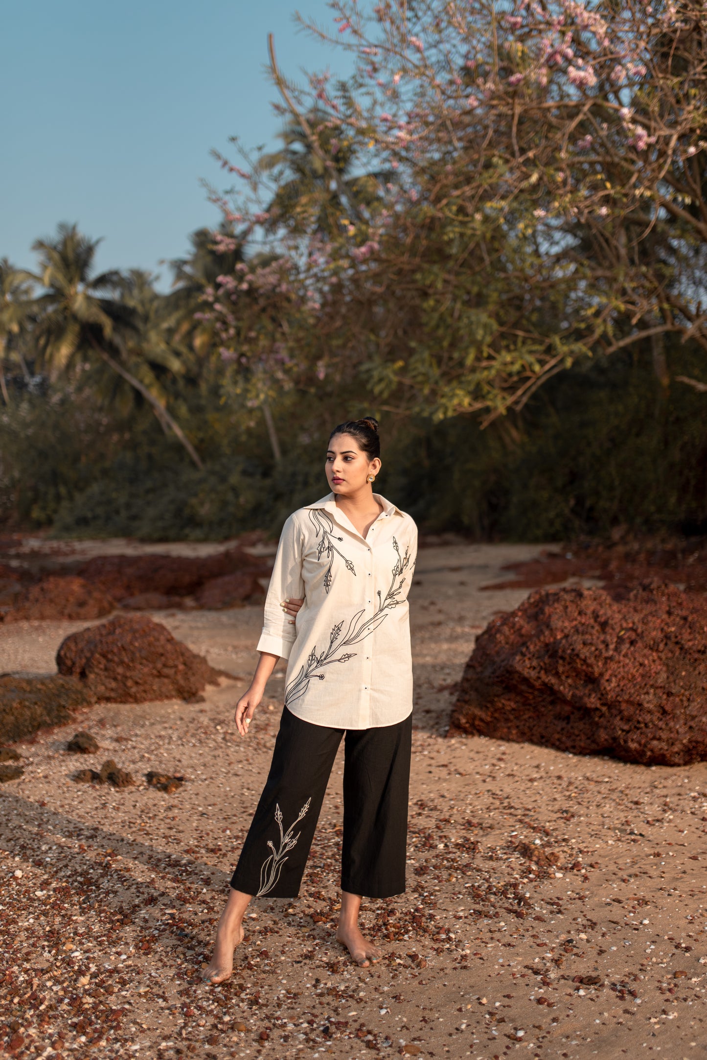 Noir Elegance Co-Ord Set