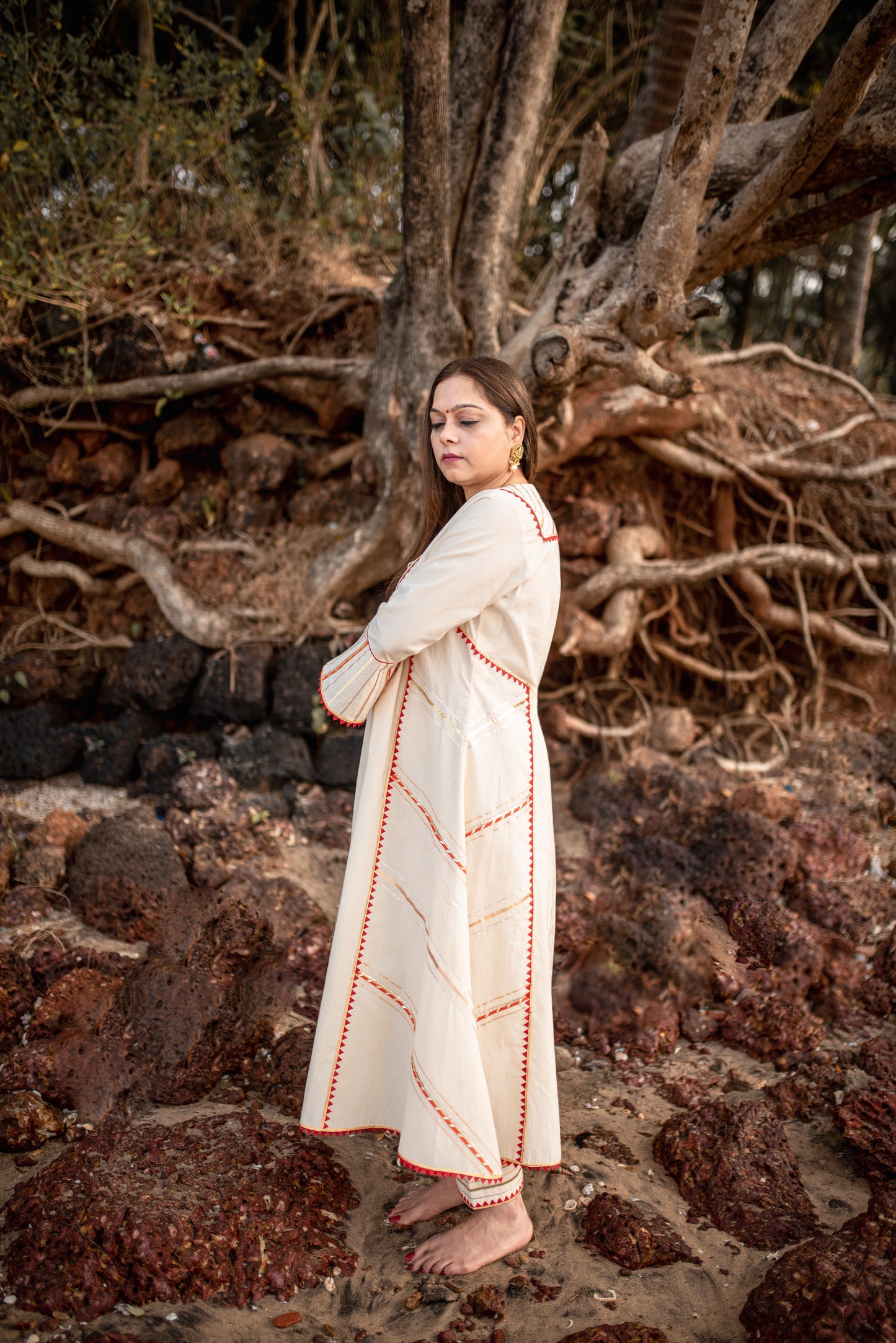 Ivory Grace Kurta Set