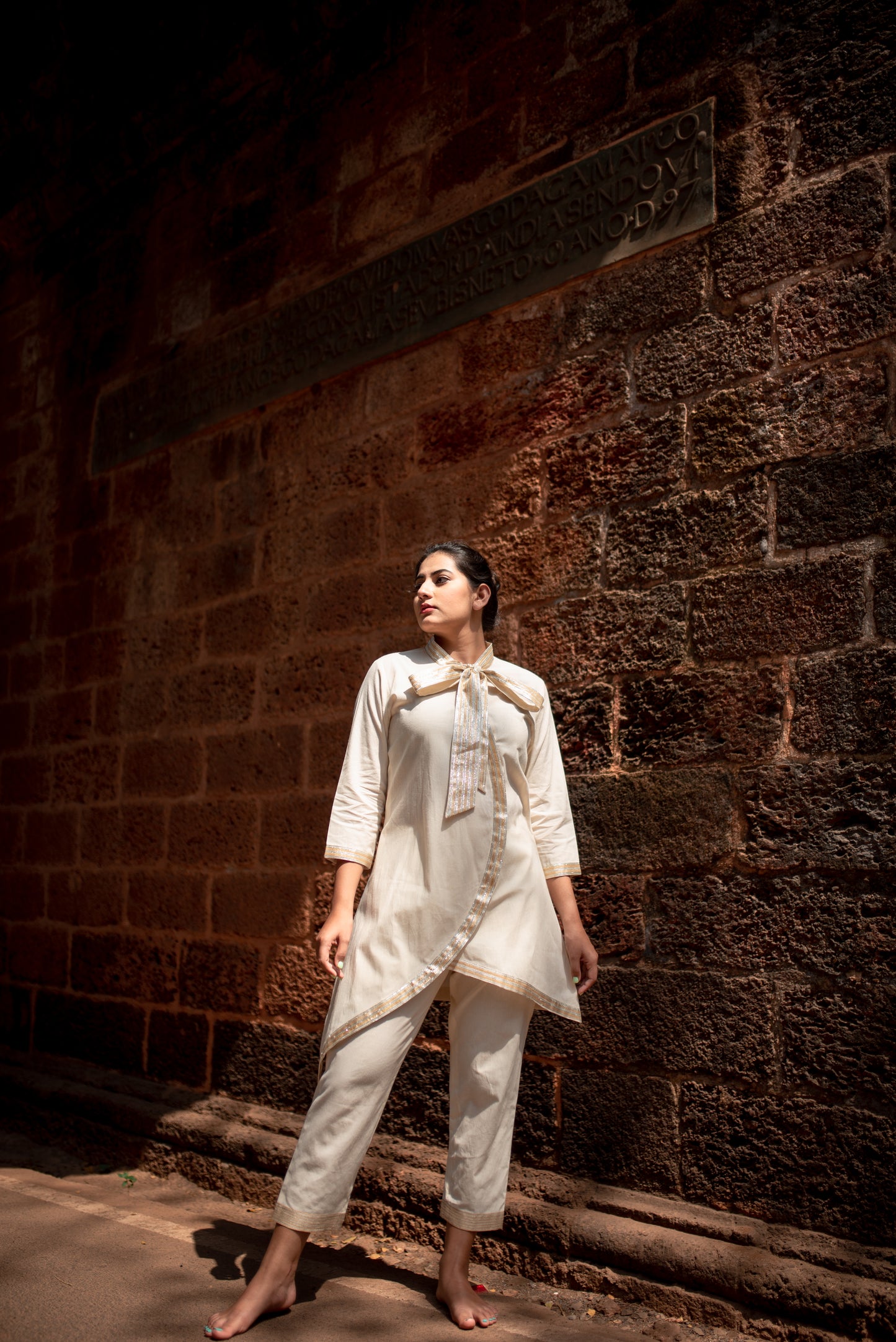 Noor Ivory Co-Ord Set