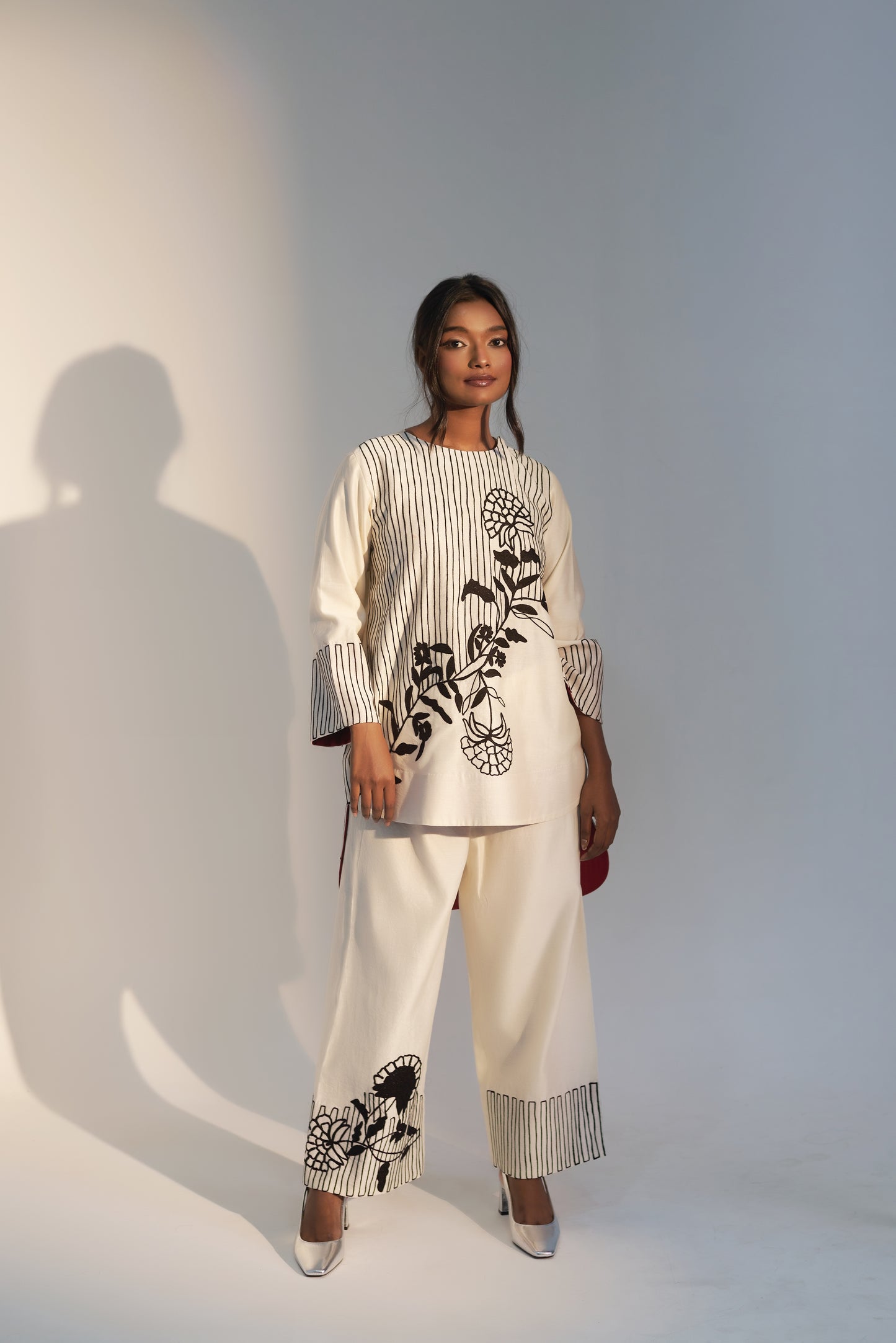 Silk Chanderi Co-Ord Set