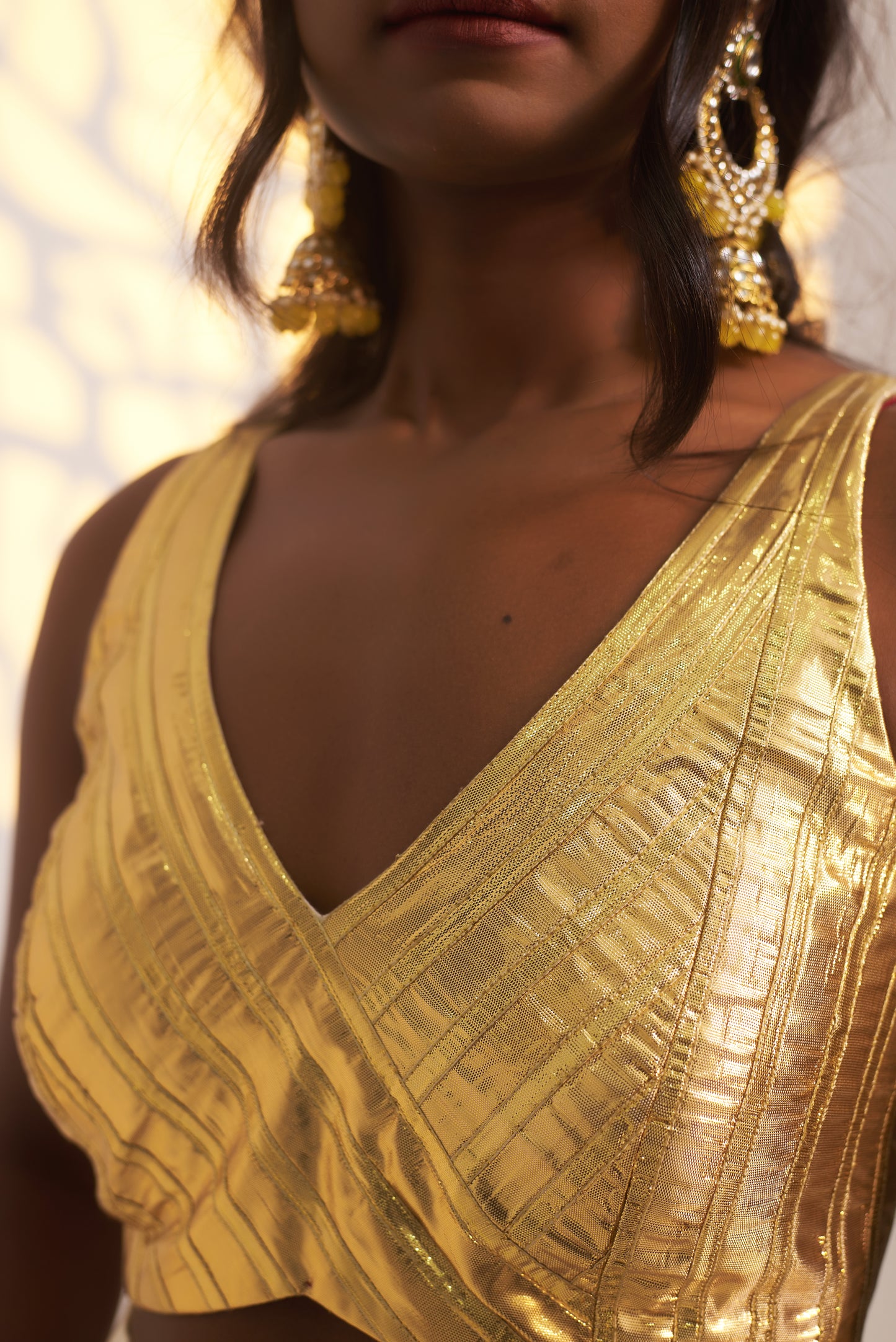 Golden Grace Lehenga Set