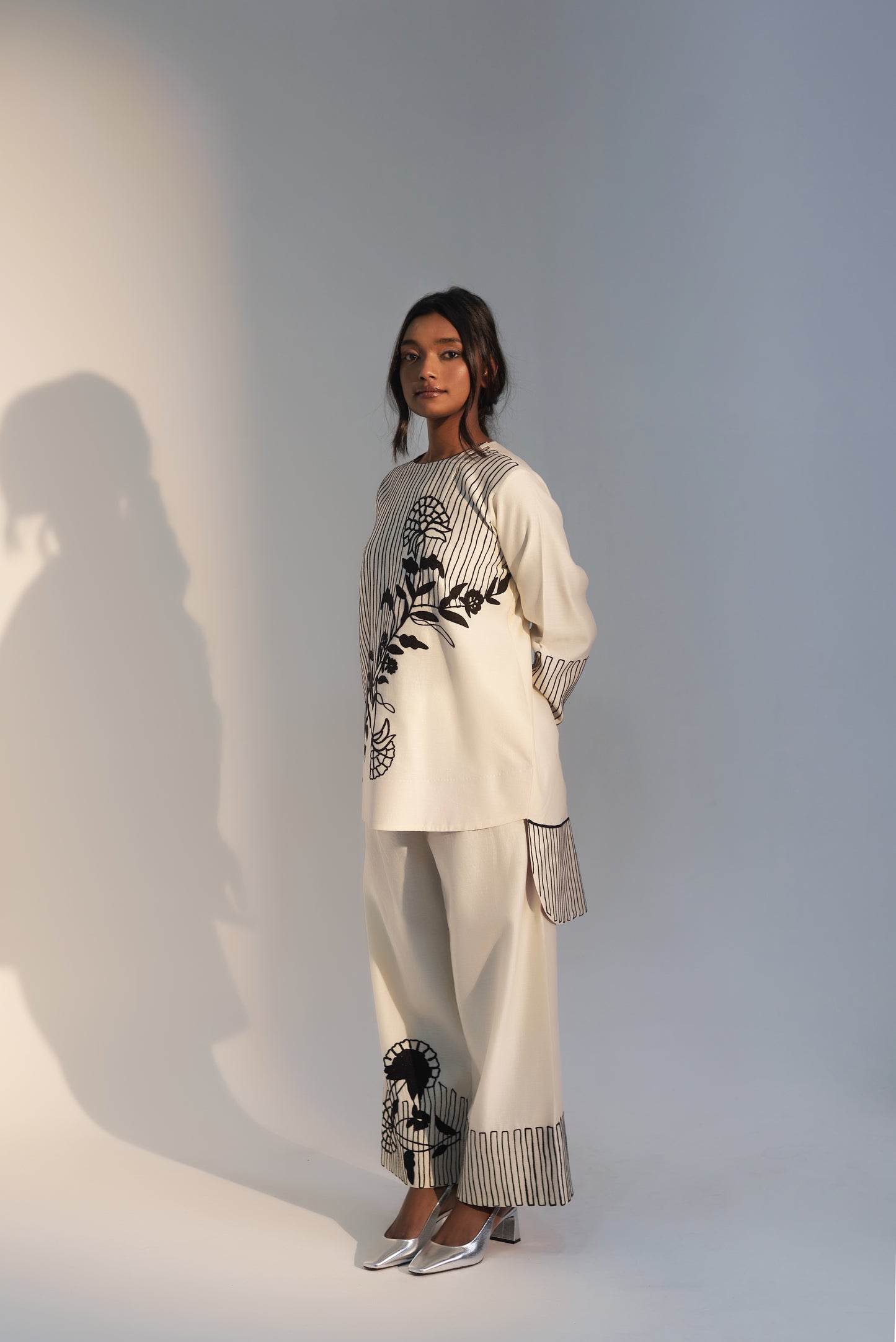 Silk Chanderi Co-Ord Set