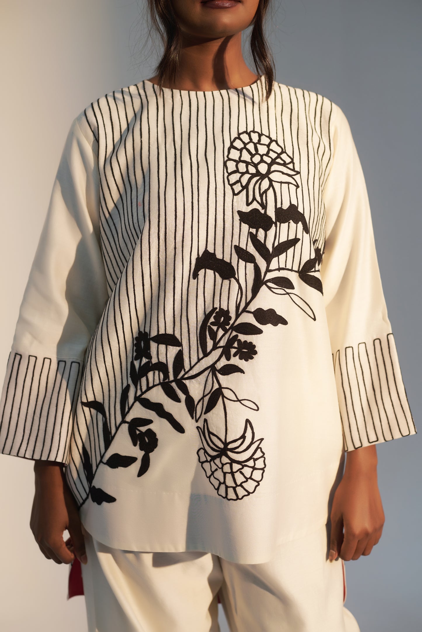 Silk Chanderi Co-Ord Set